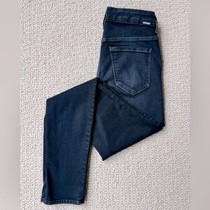 Mother High Waisted Looker Jeans in ‘Coffee Tea or Me’ - size 27